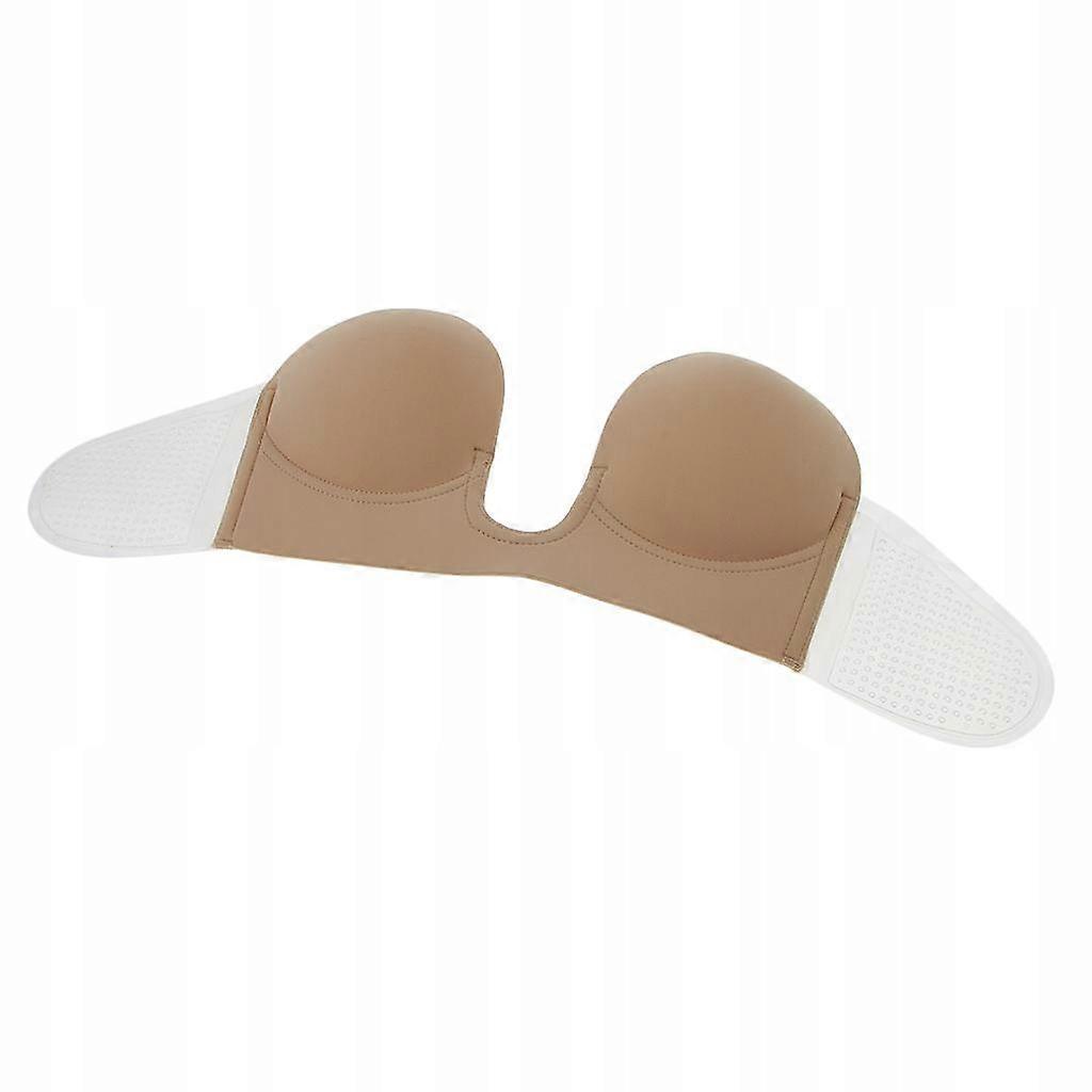 Women's Adhesive Invisible Bra Strapless Backless Breathable Push Up Sticky Bras