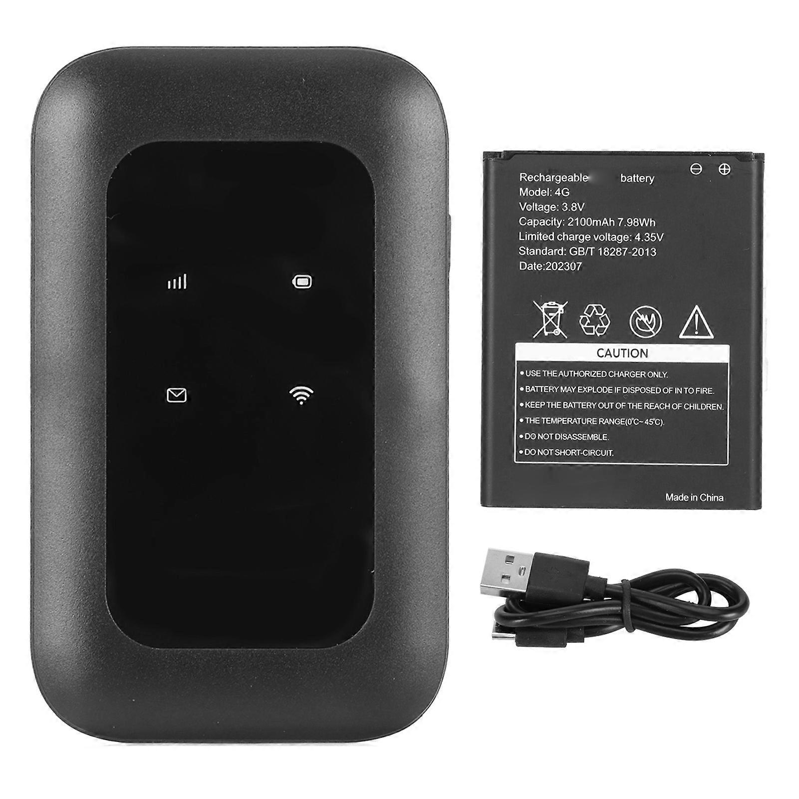 4G WiFi-reititin 150Mbps Lataa SIM-korttipaikka 10 laitetta Jaa 2100mAh akku 4G LTE USB WiFi-modeemi Eurooppa Aasia