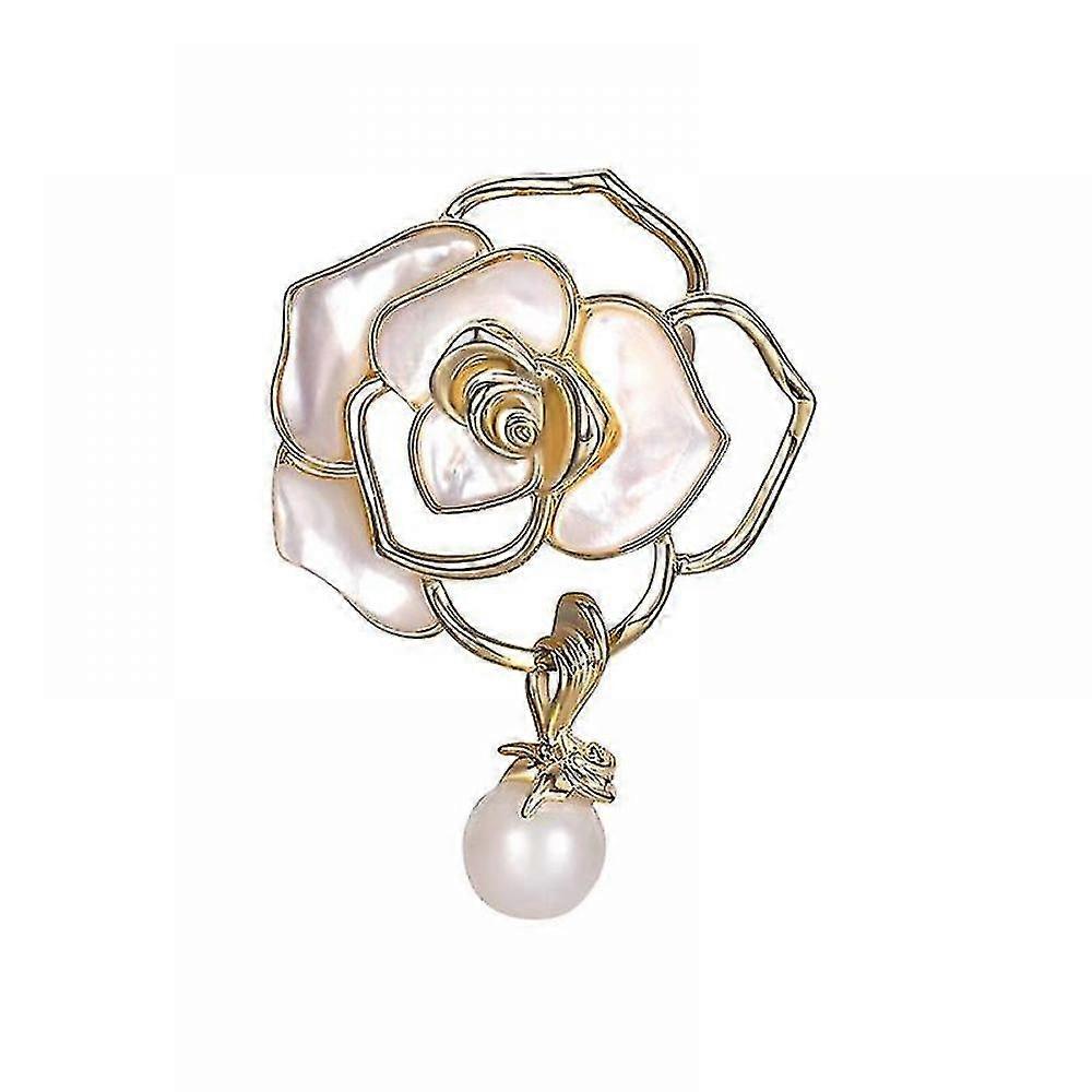 Brosa Premium, White Camellia Delicate Brosa