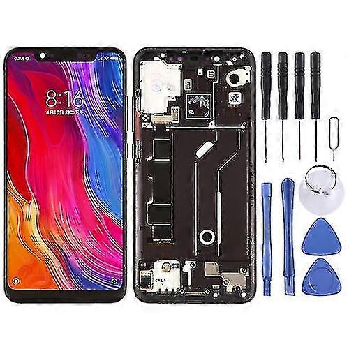 Xiaomi Mi 8 Lcd Screen Replacement With Digitizer Complete Assembly And Frame