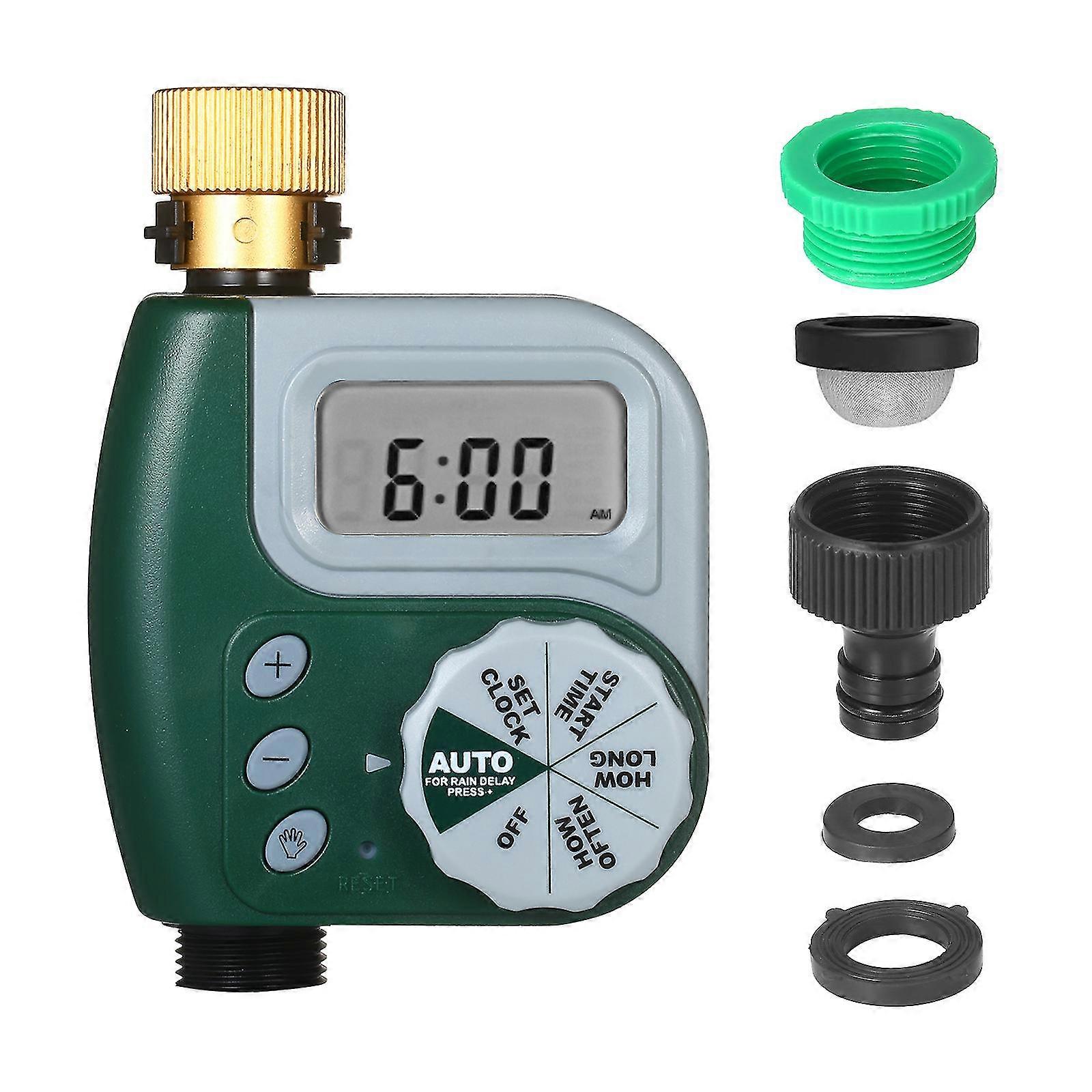 Digital Programmable Water Timer Weatherproof Garden Lawn