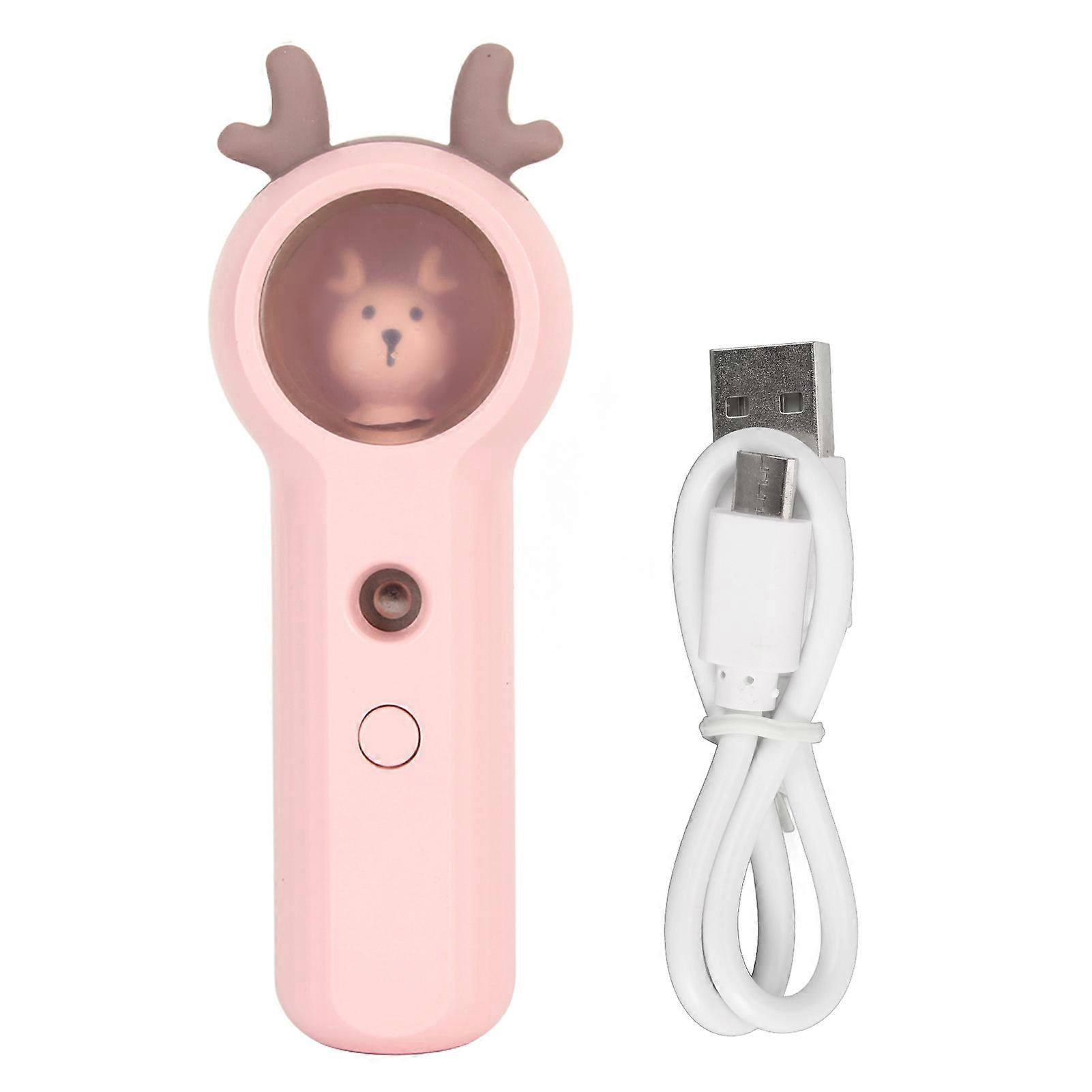 フェイシャルミストスプレーミニハンディポータブルフェイス加湿器スプレー多目的フェイスミストスプレー日常使用オフィス旅行用