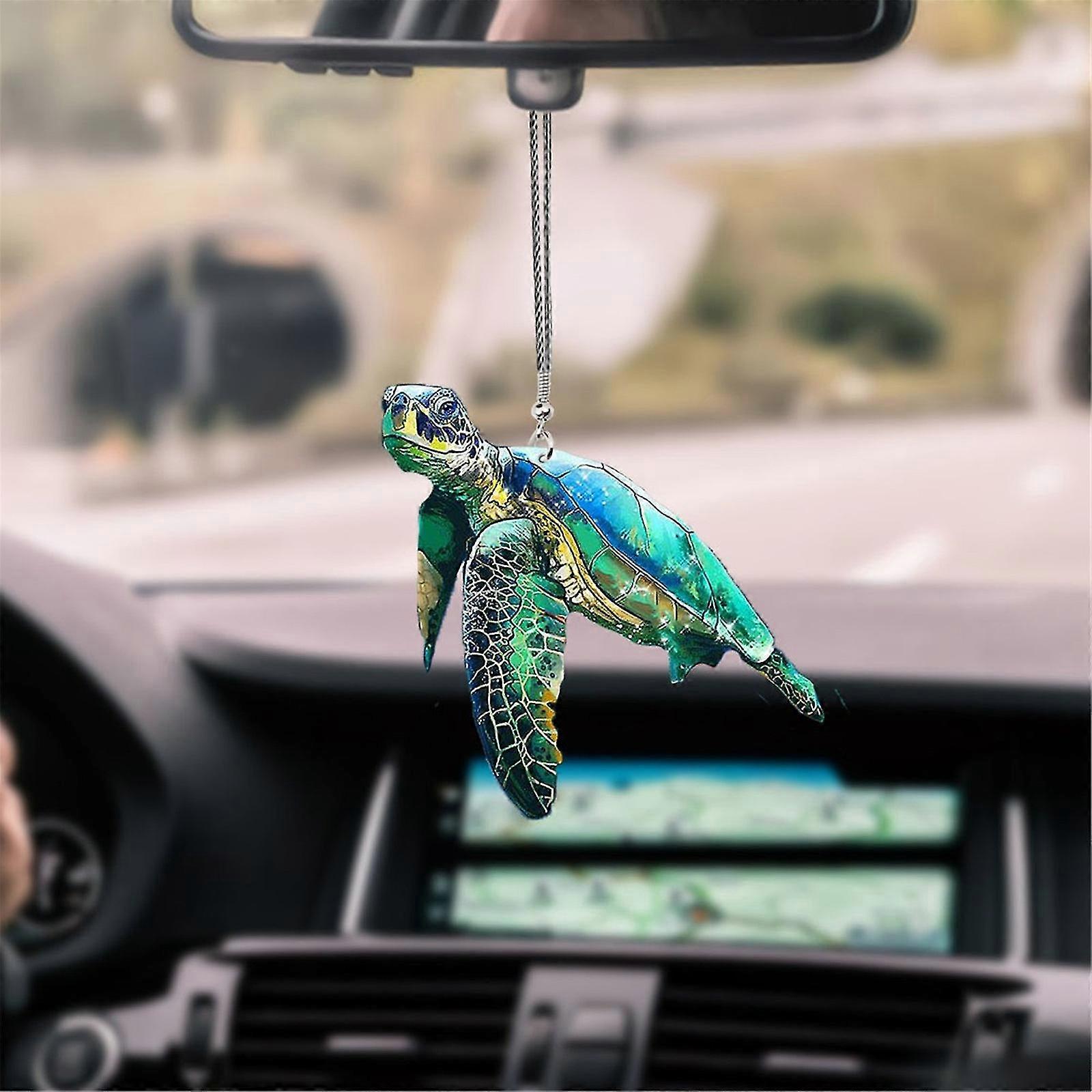 Sea Turtle Hanging Ornament Car Interior Decoration Vehicle Accessories Decor