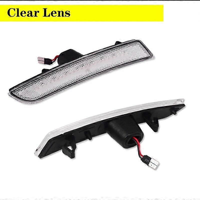 Amber Yellow Full LED Front Side Marker Light For 2014-up Cadillac CTS For 2015-up Cadillac ATS Replace OEM Sidemarker Lamp