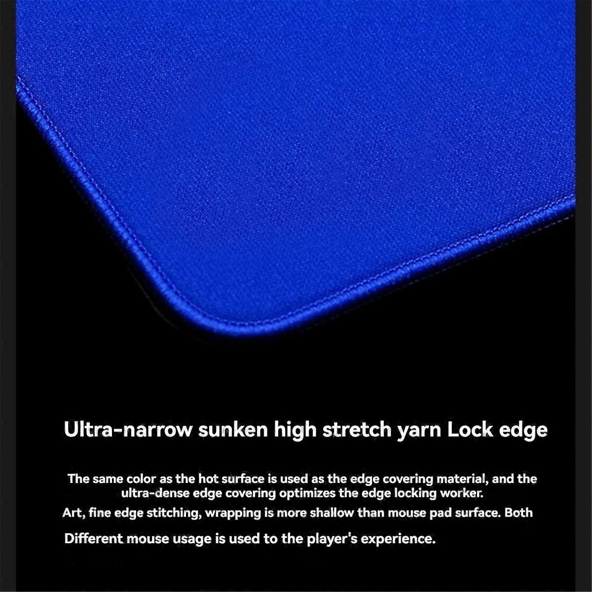 Gaming Mouse Pad Anti-Skid Base Pad Waterproof Oversized Dirty Portable Computer Desk Pad Red