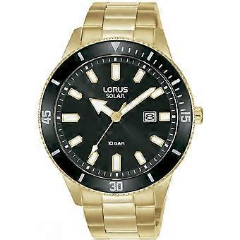 Lorus sport man Men's Analog Solar watch with stainless steel bracelet RX308AX9
