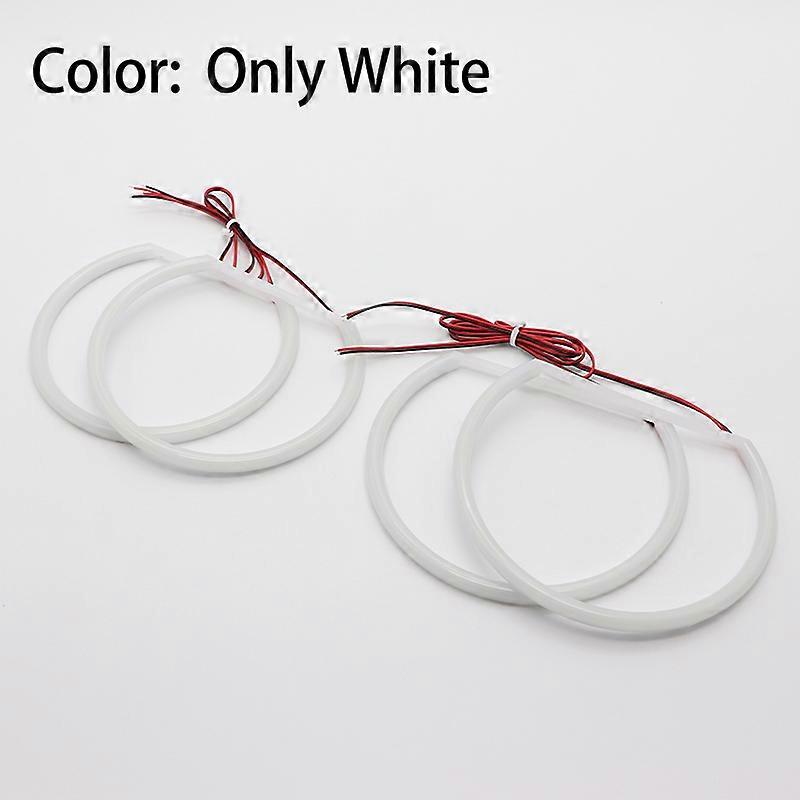 LED SMD القطن ضوء التبديل الملاك العين هالة حلقة DRL كيت لسيارات BMW X5 E53 قبل عملية شد الوجه 2000 2001 2002 2003