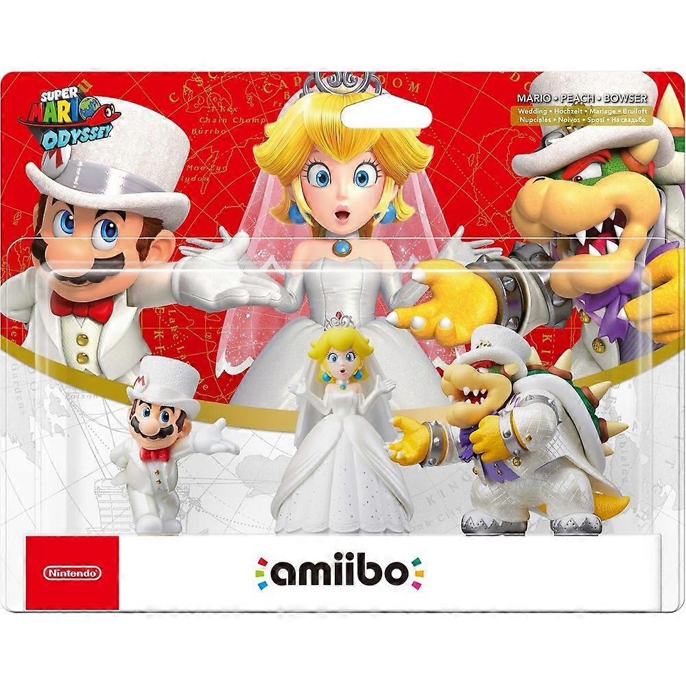 SWI amiibo Odyssey Triple Pack Special Edition Figure Set for Video Games