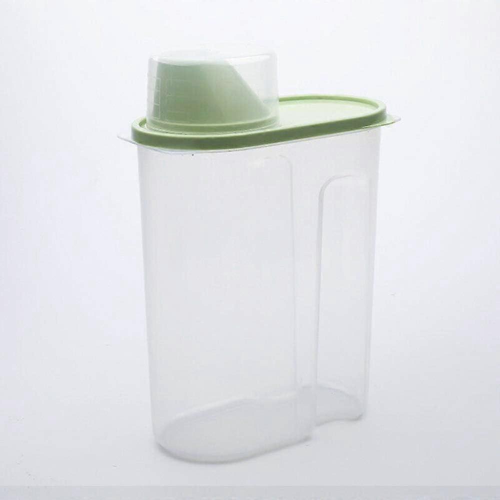 Kitchen Storage Box For Cereals Light Green