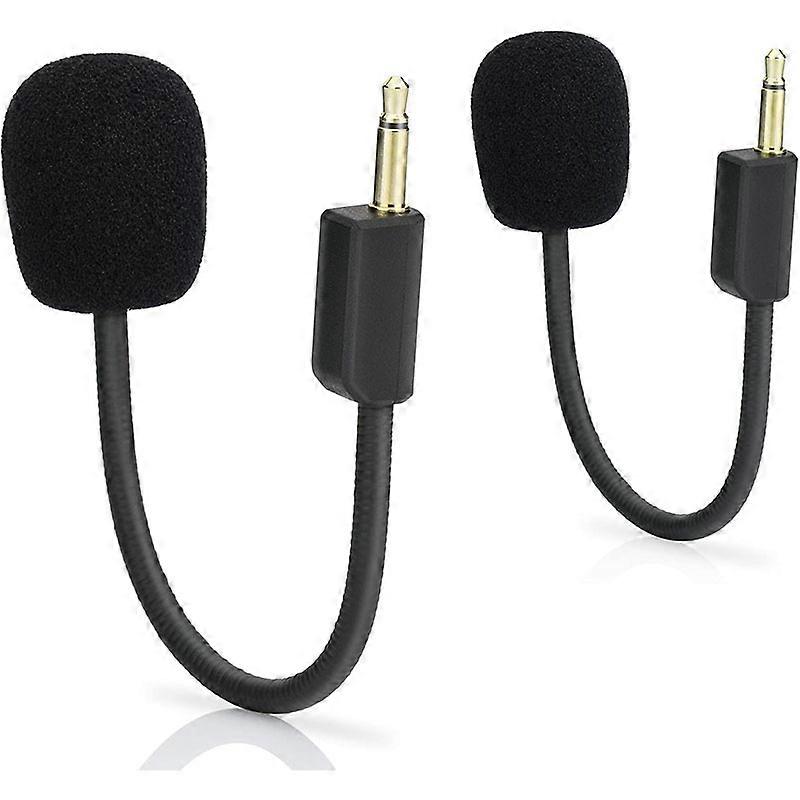 Set 2 microfoane de inlocuire Blackshark, Otel/Spuma, Negru