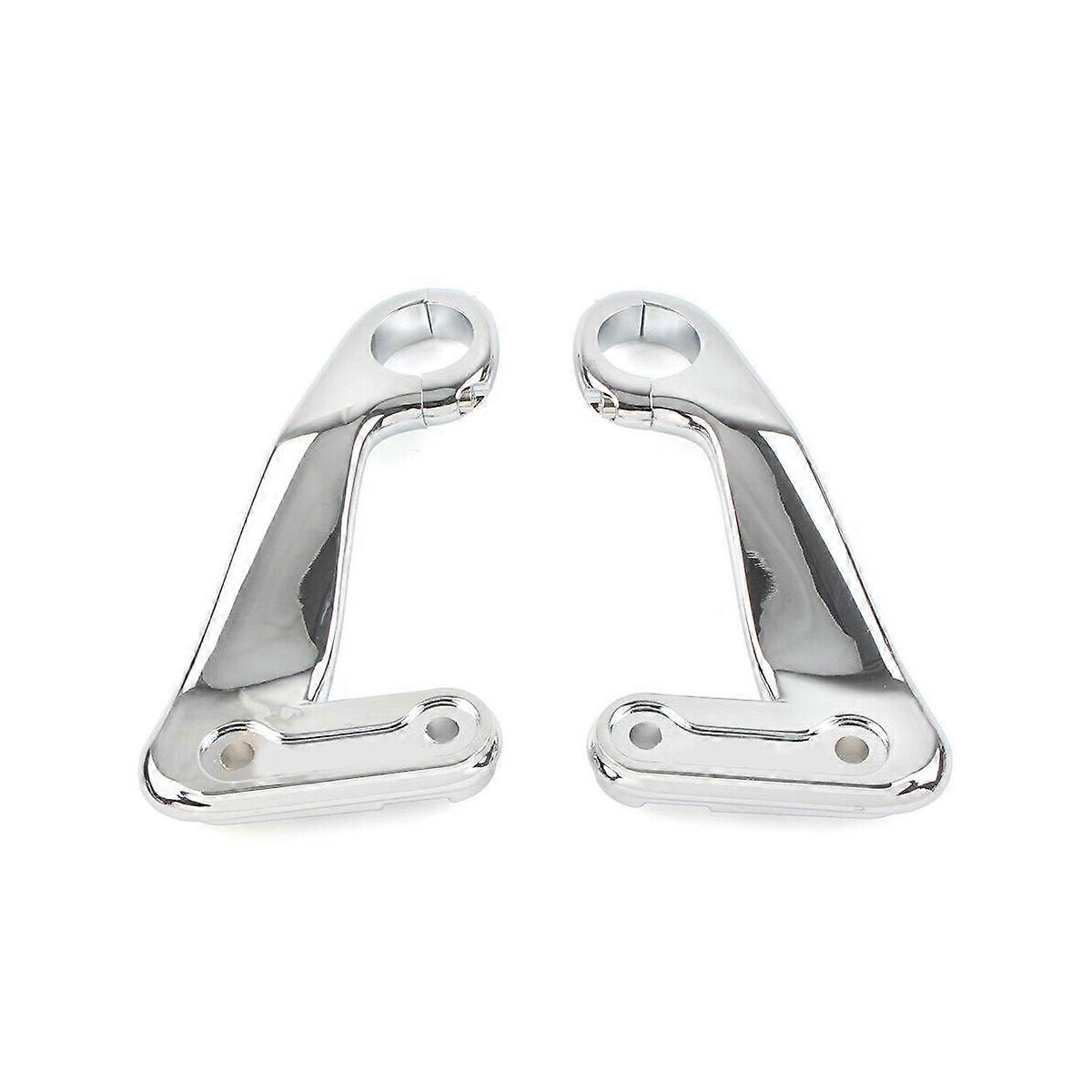 1Pair Plating Front Fairing Bracket Kit for Road Glide 2010-2013 Motorcycle Hood Bracket Fairing Mo