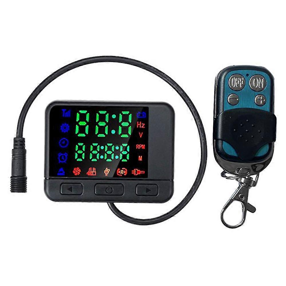 Interruttore monitor LCD e telecomando per riscaldatore d'aria 12V/24V per controller di riscaldamento da parcheggio per auto e camion