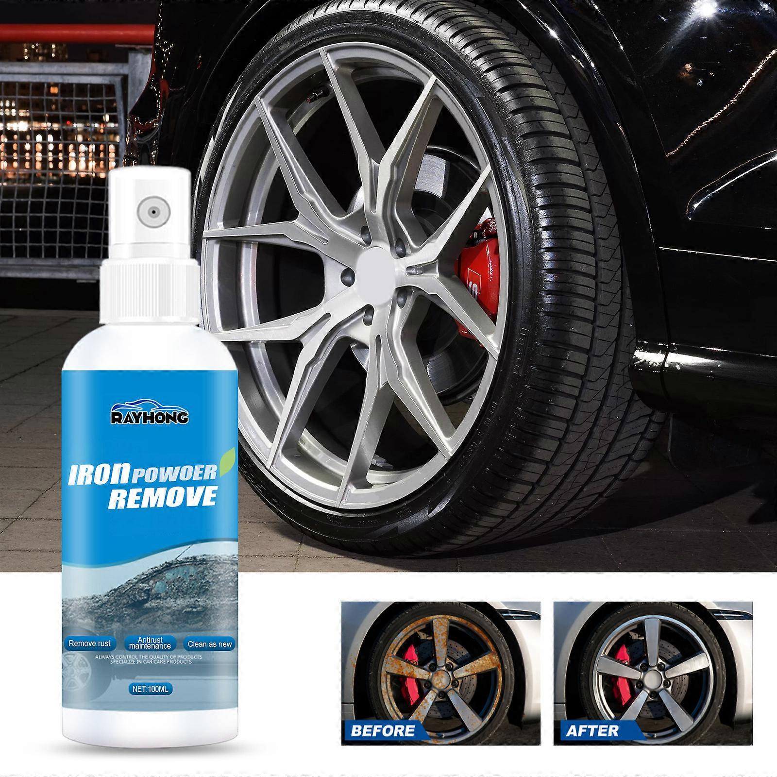 Rust Remover Car Anti Rust Spray Car Maintenance Wheel Cleaner 100ml