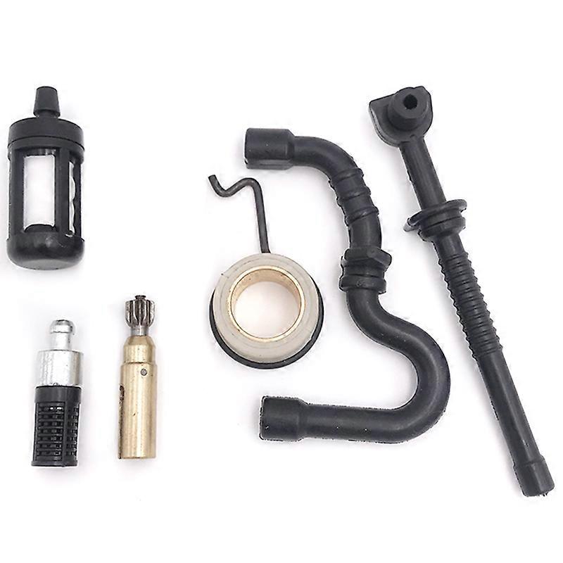Oil Pump Worm Gear Fuel Oil Filter Line Hose Kit for Stihl MS 180 170 MS180 MS170 018 017 Chainsaw