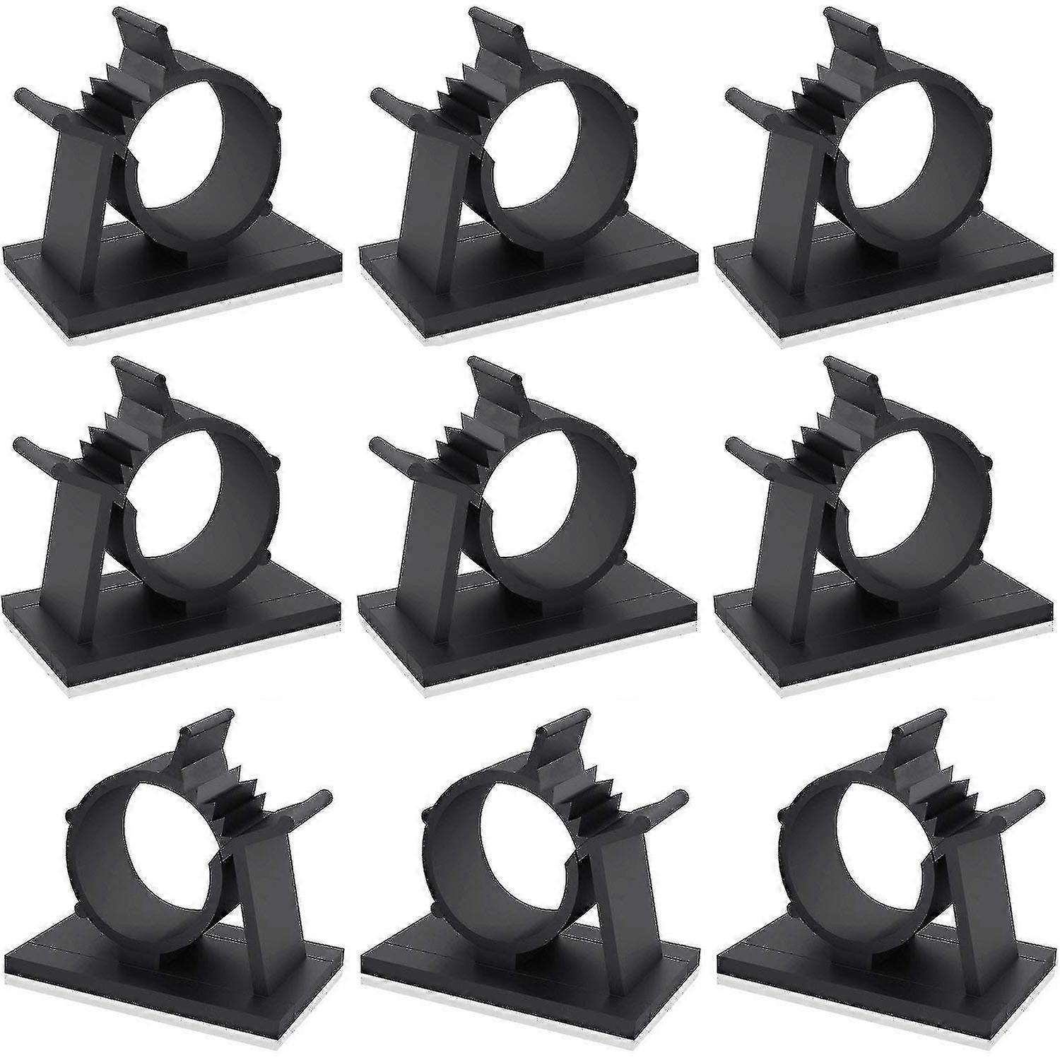60pcs Nylon Wire Holders With 3m Adhesive