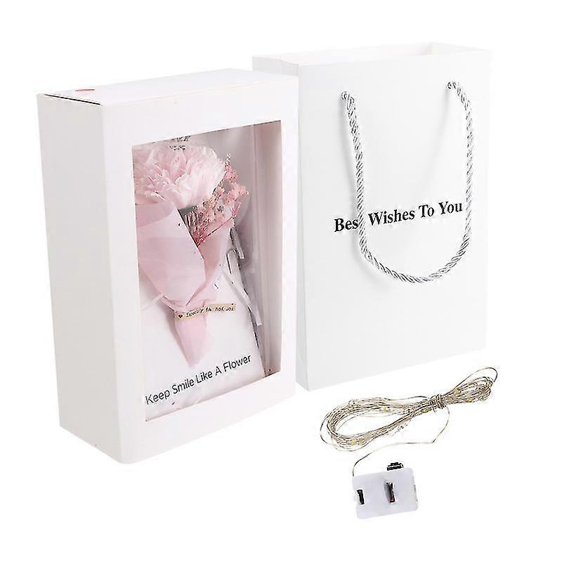 1 Set Diy Greeting Paper Holiday Blessing Dry Flower Blessing