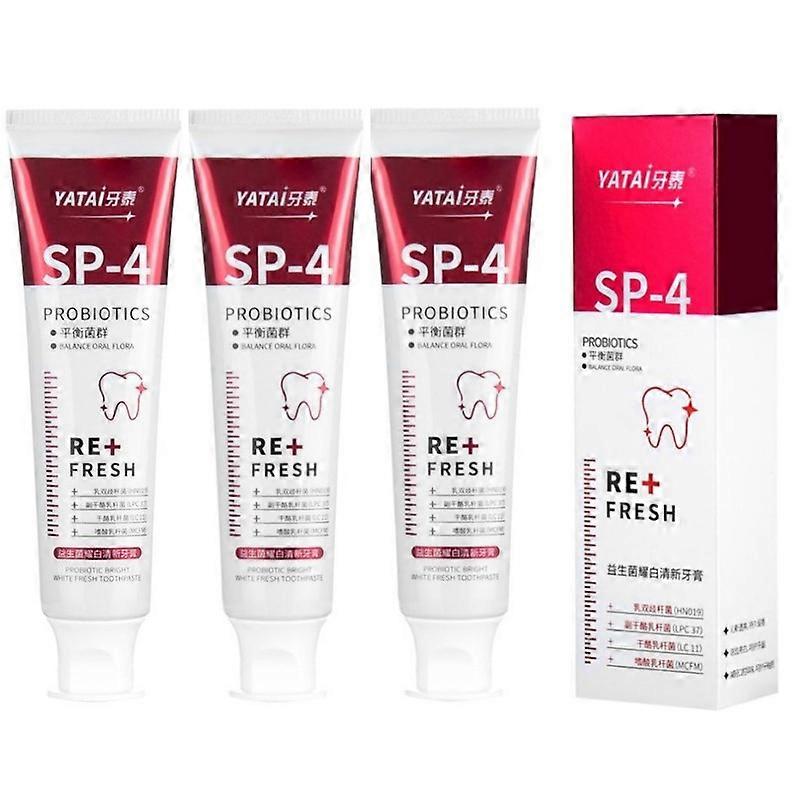2024年新発売のSp-4プロバイオティクス歯磨き粉、YaTai Sp-4ホワイトニング歯磨き粉