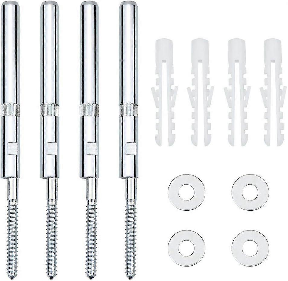 Pack Heavy Duty Concealed Floating Shelf Brackets - 10*160mm - Hidden Shelf Brackets With Screws For Floating Wall Shelves