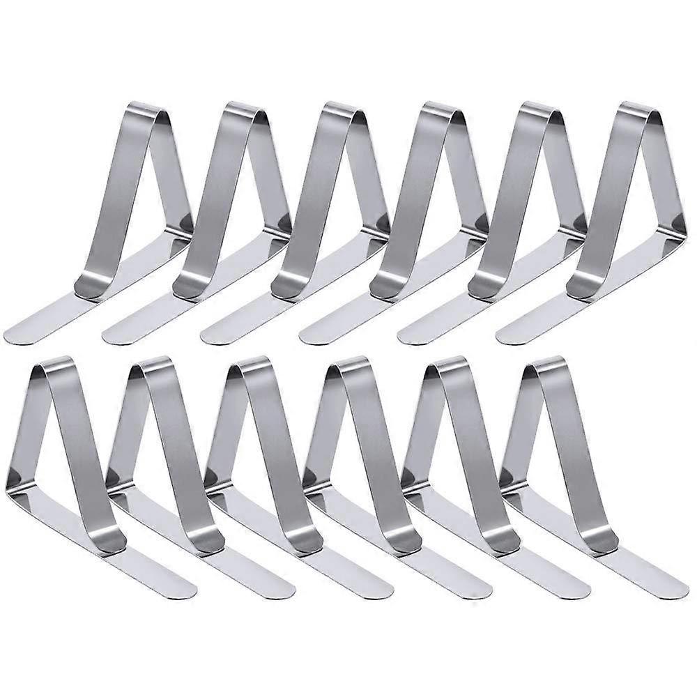 12 Pcs Adjusting Tablecloth Clips