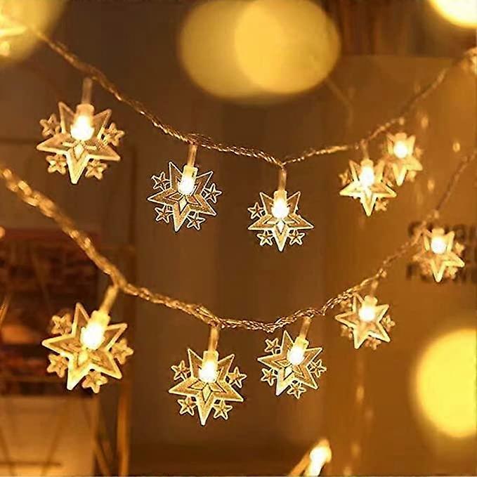 set  LED Star String Lights USB Operated