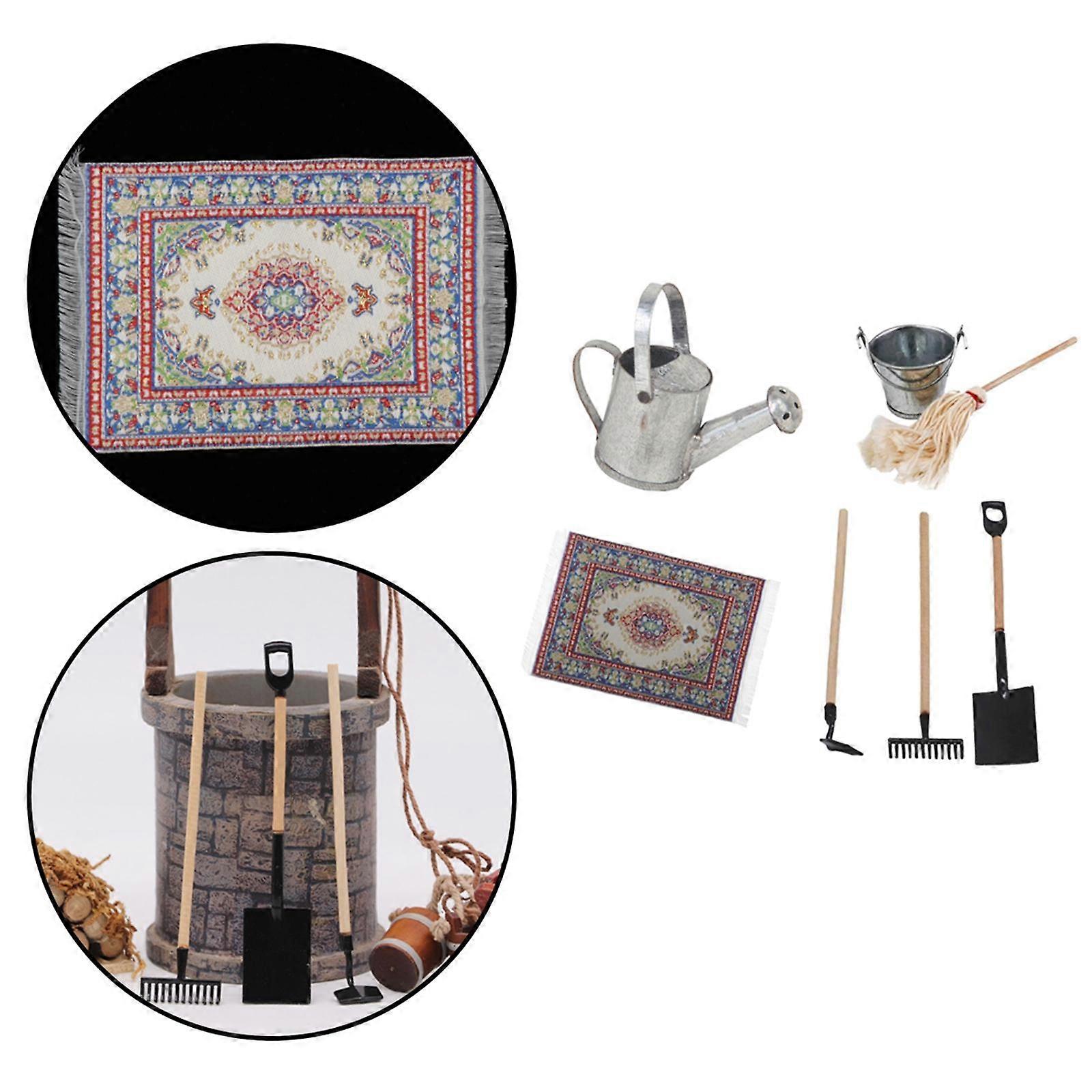 1:12 Scale Doll House Miniature Garden Tools