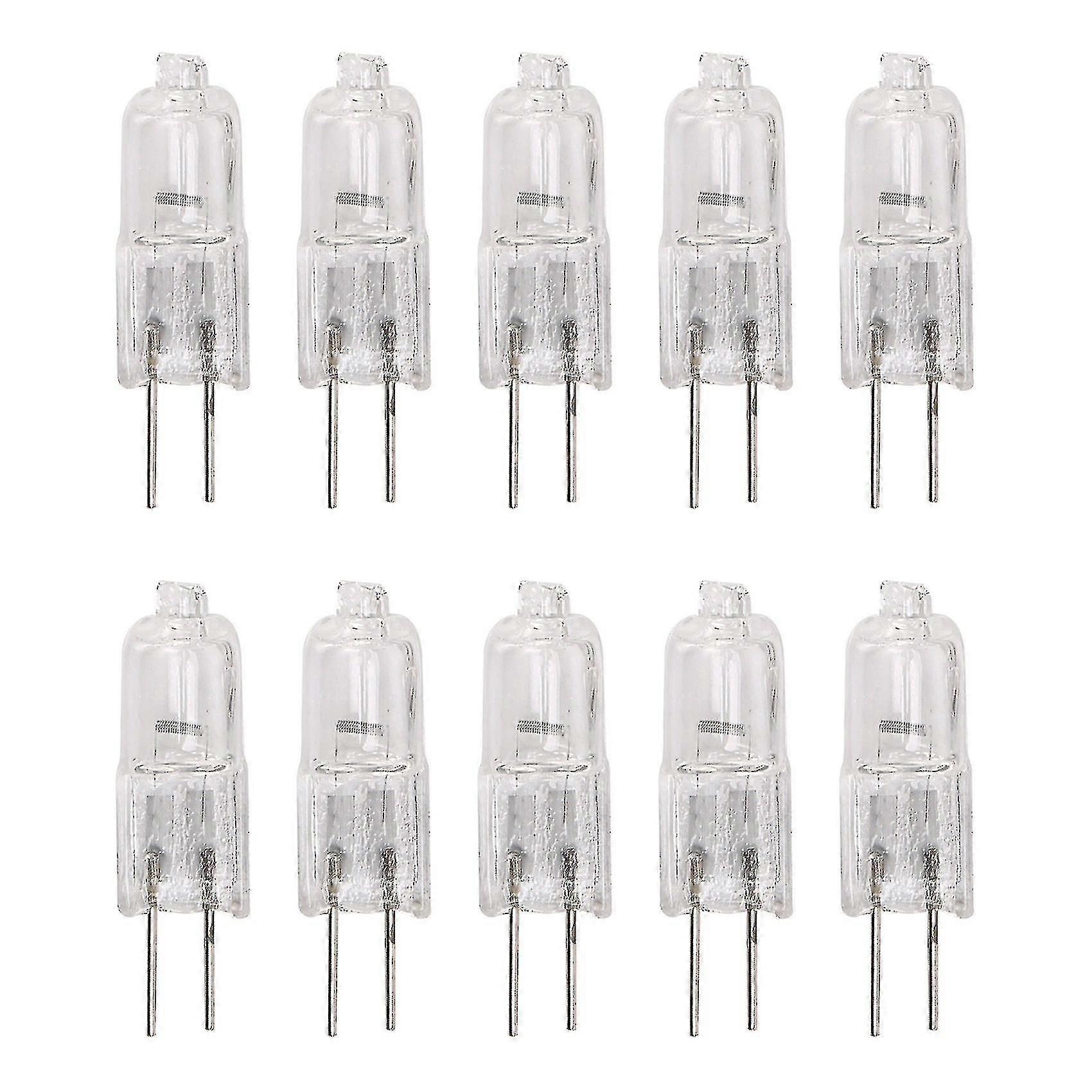 10 x G4 halogenbelysning 10w varmvit