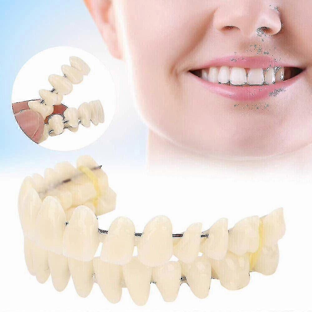 Smile Snap On Upperbottom Set False Teeth Denture Veneers Dental Tooth Cover