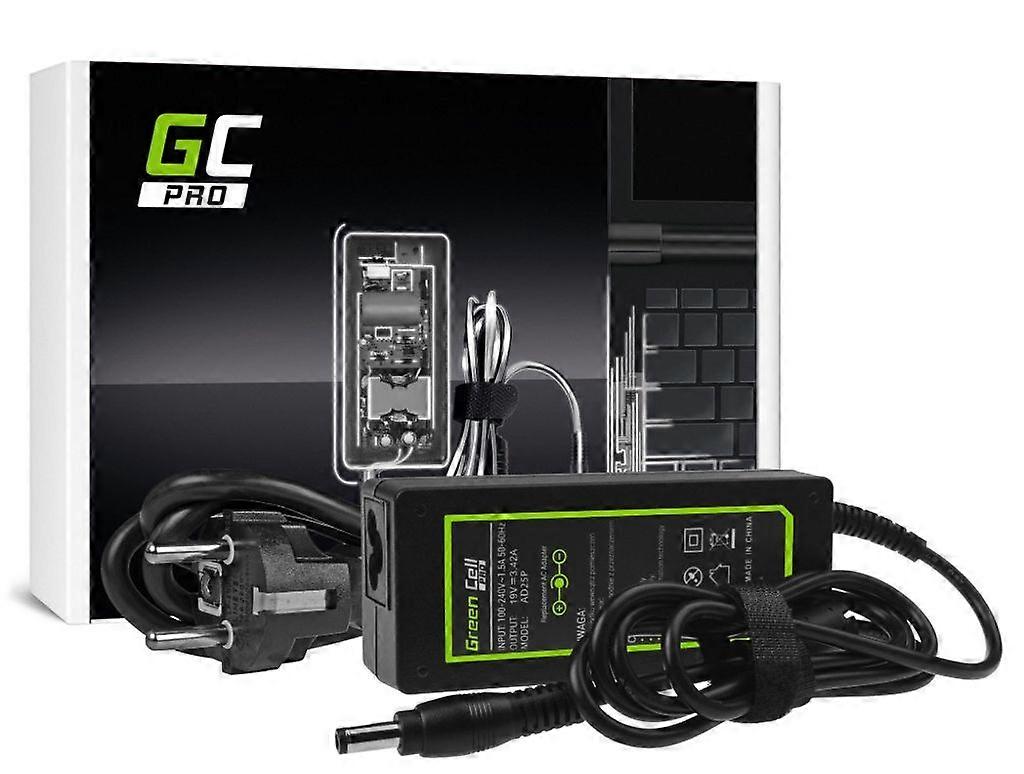 Green Cell PRO Ładowarka/Zasilacz Sieciowy 19V 3.42A 65W do Asus, Toshiba, itp.