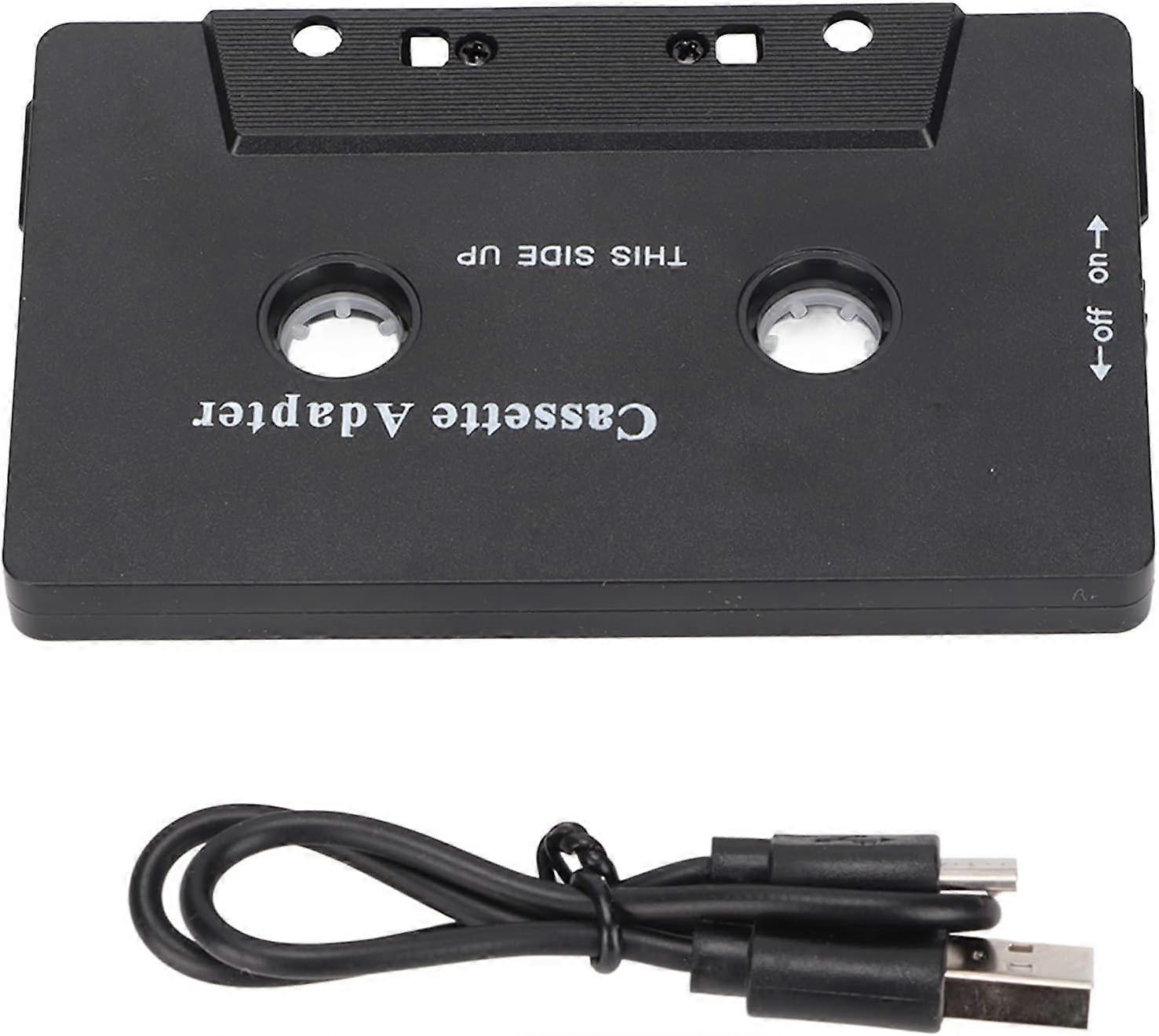 Bluetooth Cassette Adapter Noise Reduction Cancelling Isolation HIFI Stereo Sound Effect Portable High Fidelity Tape Aux Receiver for Car Tablet
