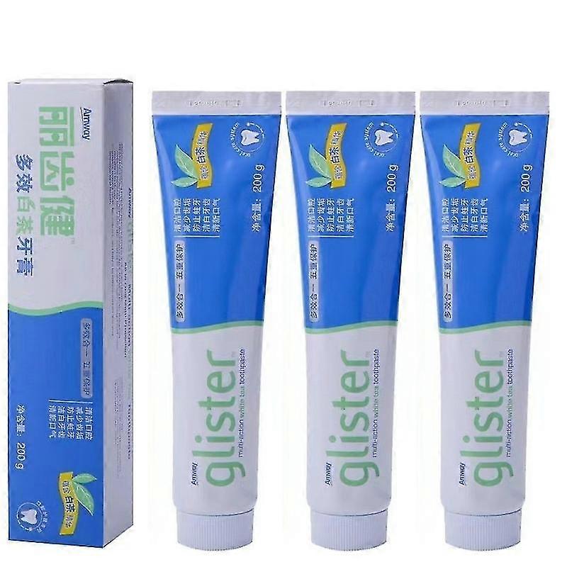 1-8pcs Amway Glister Multi-action Fluoride Toothpaste 200g