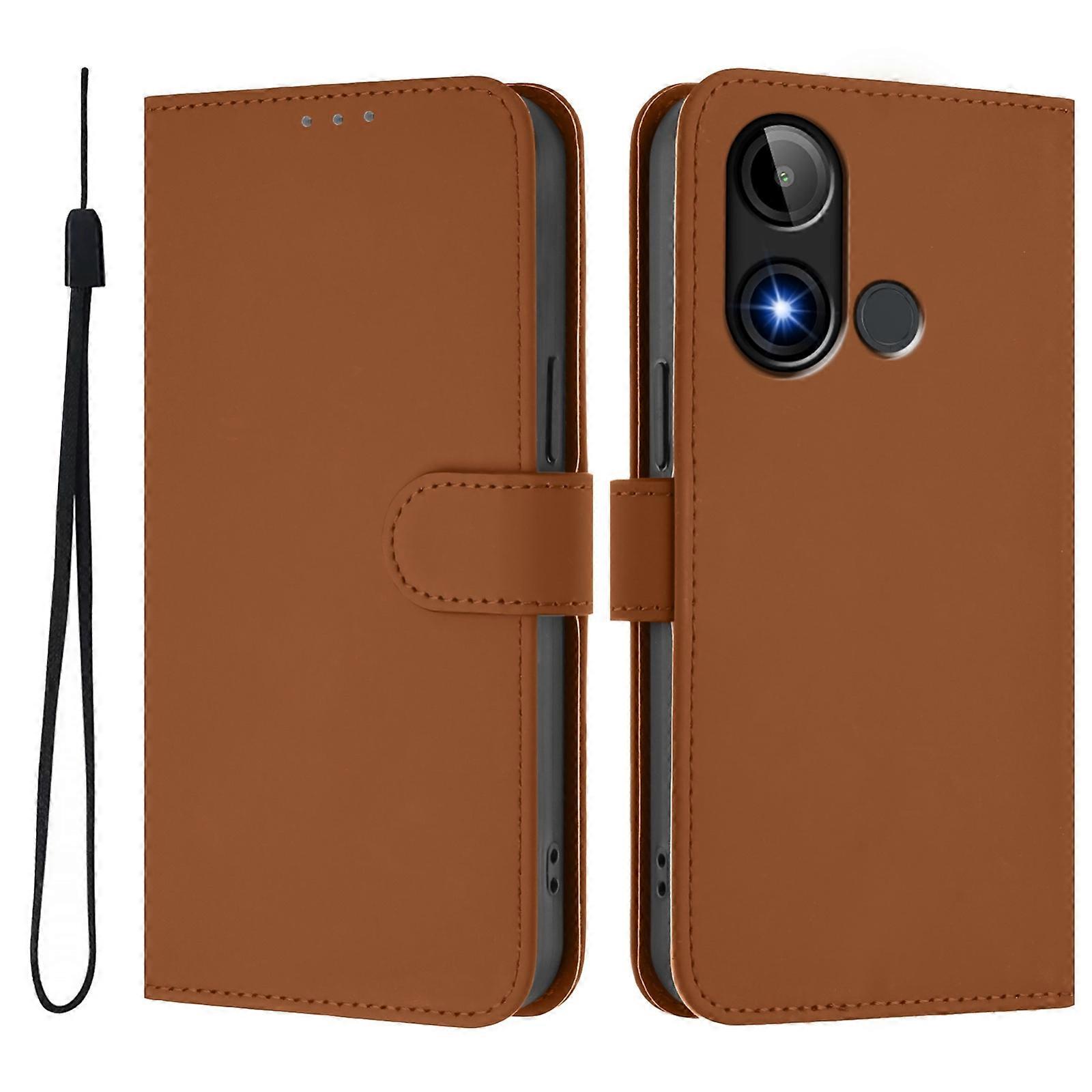 Solid Color PU Case For BLU C9