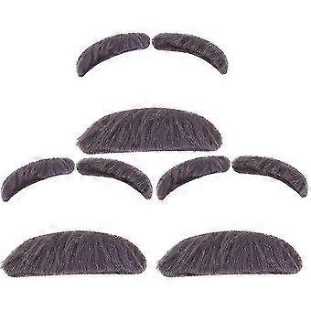 3 Sets Fake Beard Eyebrows Cosplay Rabbit Kit False Beard Eyebrows Party Fluffy Props For Festival
