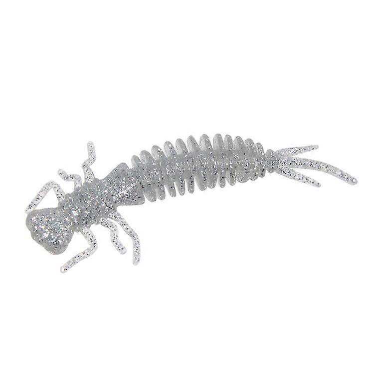 15 PCS 8-color Larvae Silicone Soft Bait Lure Bait
