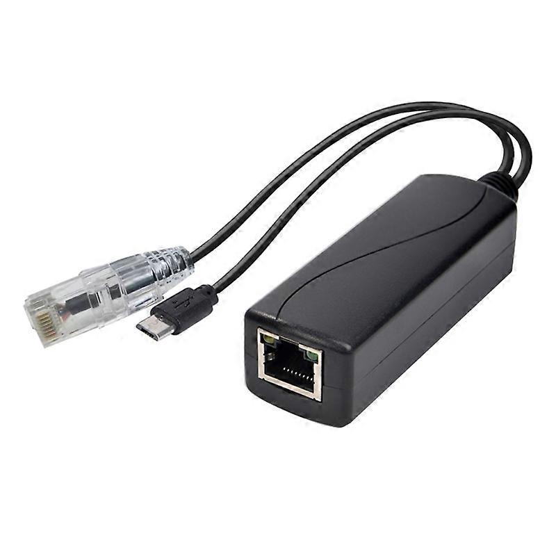 PoE Splitter 1000M Power Over Ethernets Splitter Adapter for Security Camera