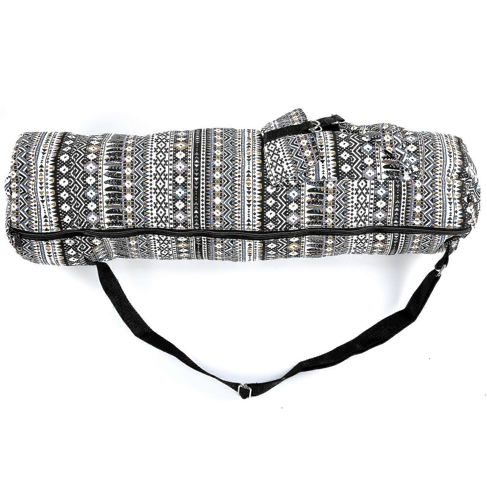 Adjustable Strap Yoga Mat Storage Carrying Pouch - Portable Single Shoulder Bag, Type 2