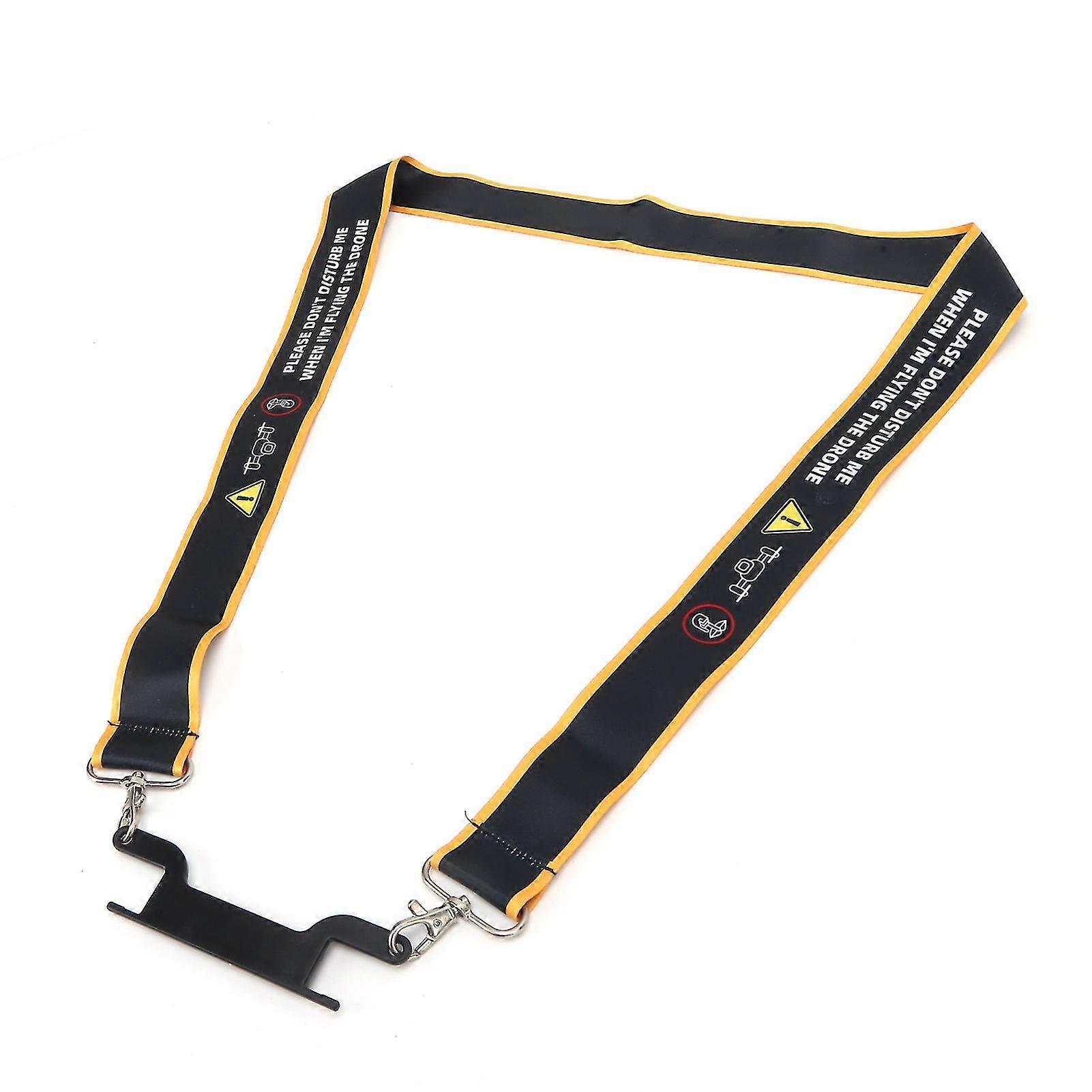 Mavic 2 Pro Air Remote Controller Double Hook Widened Lanyard Neck Strap - Yellow Edge