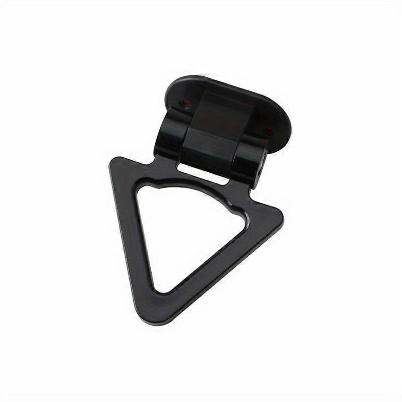 1pc Triangle Car Tow Hook, Personality Auto Trailer Hook, Universal Decor Bumper Trailer Sticker, Paste Type General Purpose Car Trim, Car Accessories