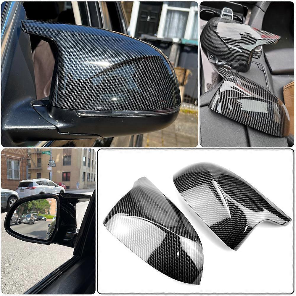 Mirror Cover Car Side Door Rearview Side Mirror Cover Cap for BMW F25 X3 F26 X4 F15 X5 F16 X6 14-18 M Style
