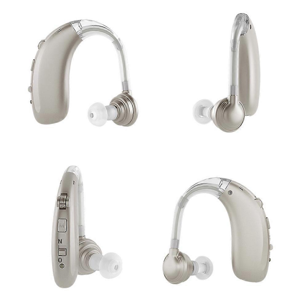 Headphones Mini Hearing Aids Rechargeable Hearing Device Ear Back Type Digital Ear Amplifier with BT Function