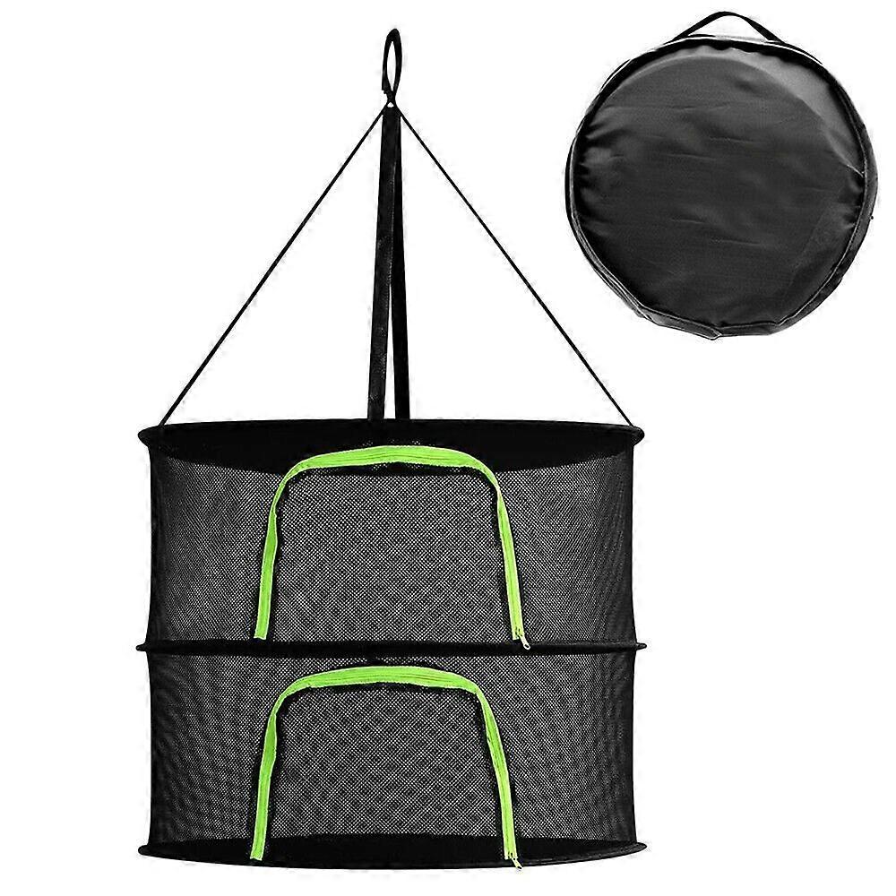 2/4/6/8 Layers Plant Growing Kits Folding For Plants Bean Hanging Herb Drying Rack Hanging Dryer Drying Mesh Net Drying Mesh Bag