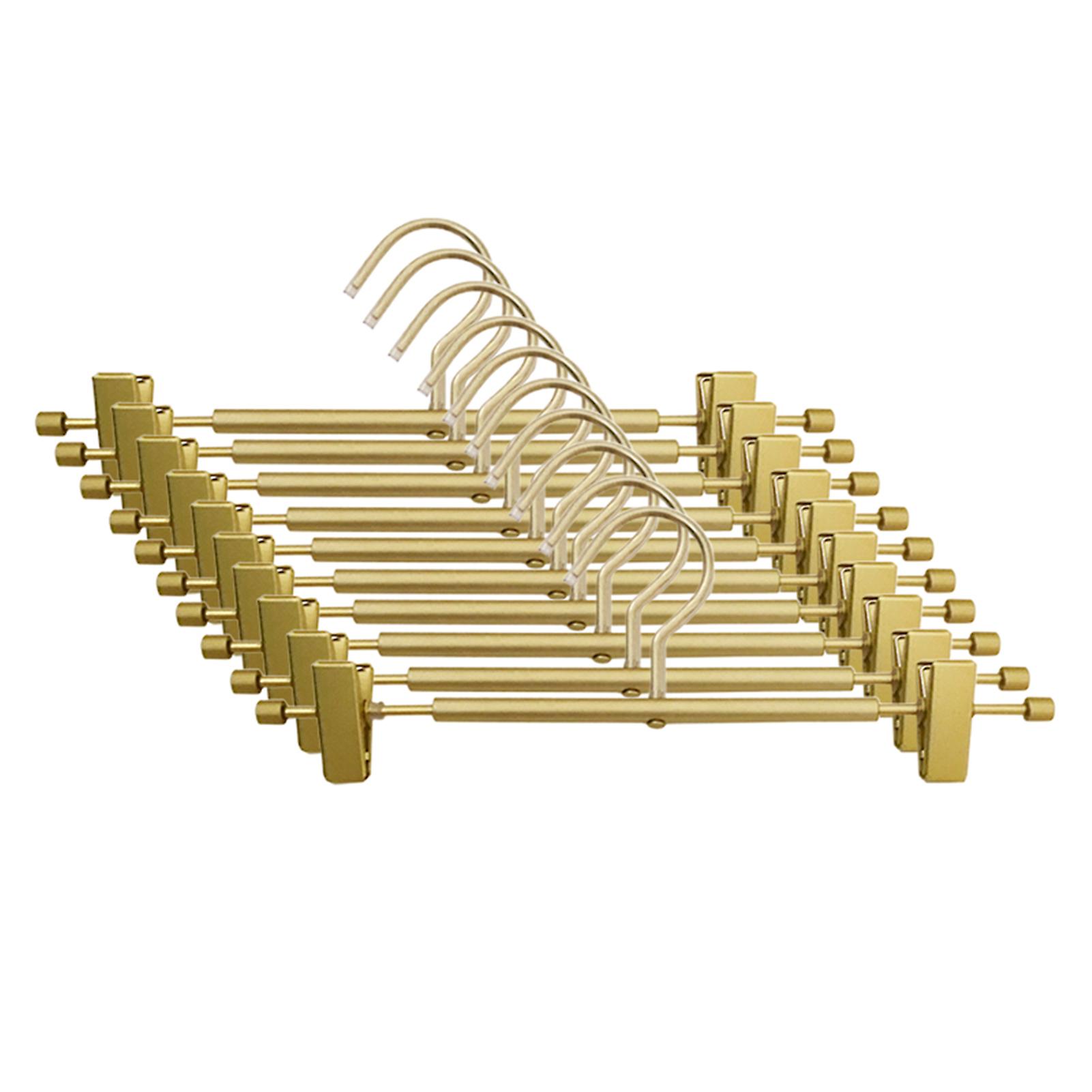 Aluminium Alloy Trouser Hanger Movable Clip Multifunction Portable No Rust & Fade Anti Slip Hanger