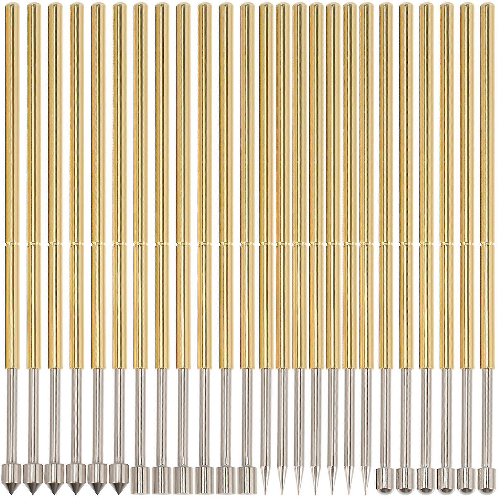 40pcs Spring Test Probe Spear Tip Probe For Printed Circuit Board Industry