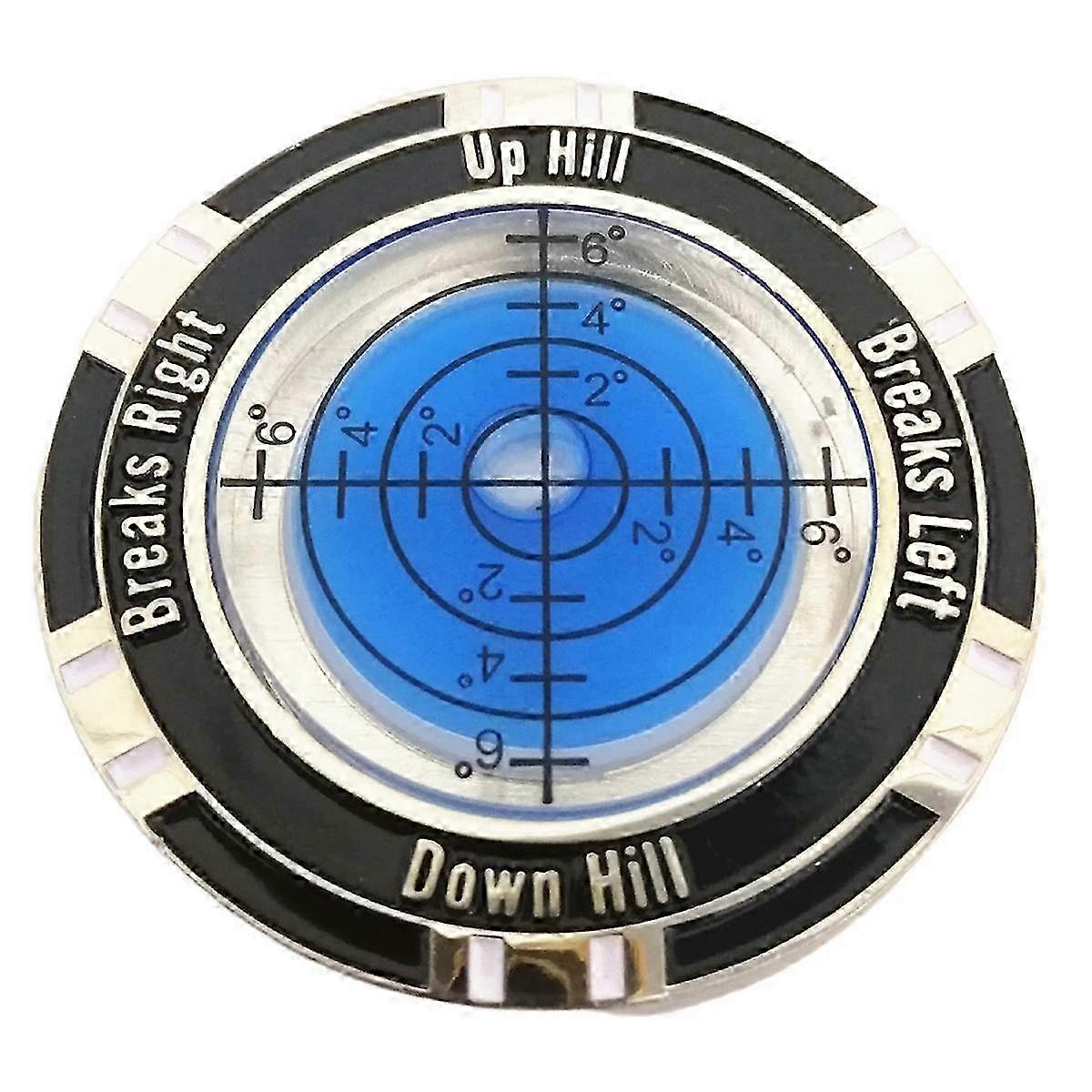 Slope Reader Golf Peripheral High Precision Level Reading Aid Blue