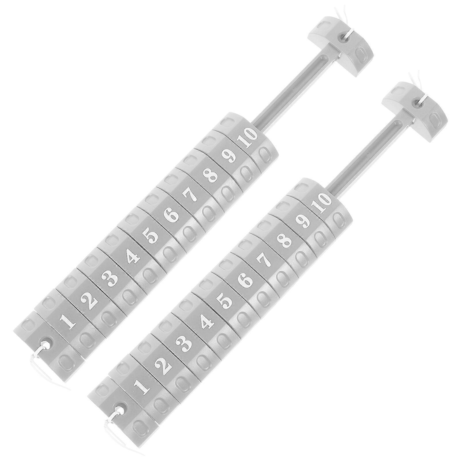 2pcs Scorekeeper for Foosball Table Foosball Score Counters Table Score Keepers Scoring Markers