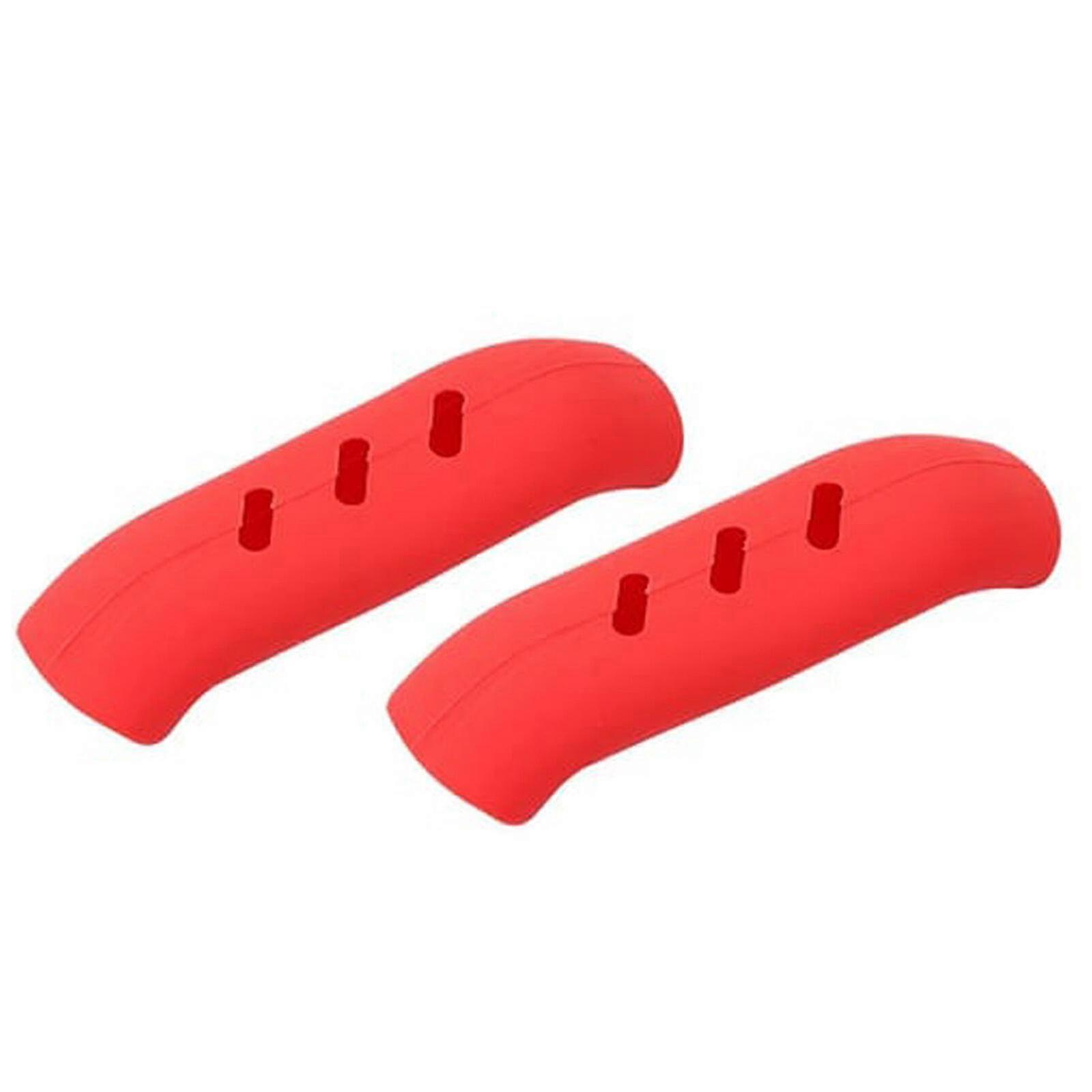 2er Pack Silikon Assist Griffhalter Bratpfanne Topf Griff Ärmel Abdeckung