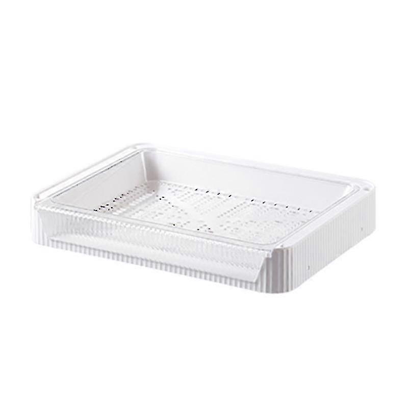 Kit P Tray Stackable Shelf Food Izer Drain Rack Fruit H