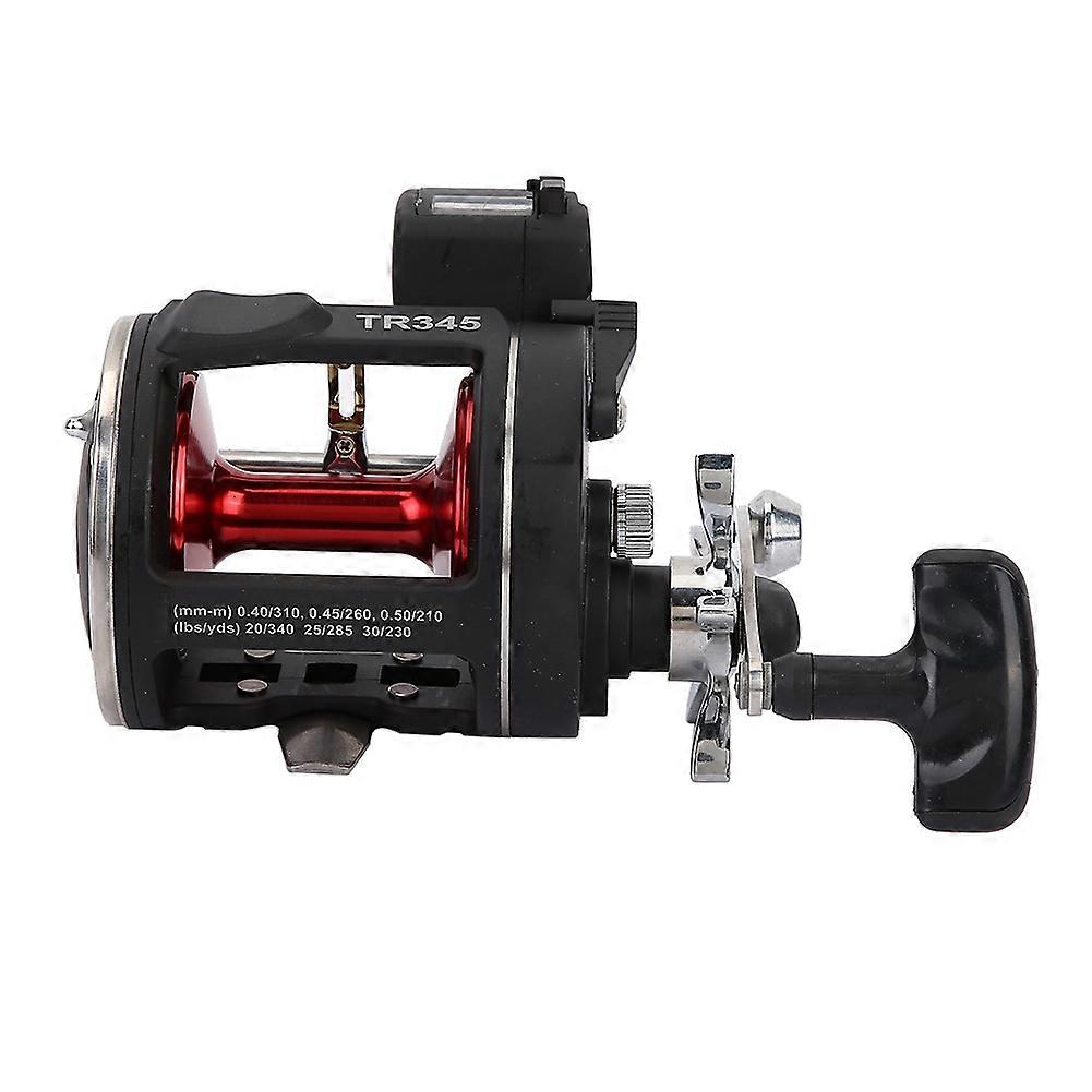 Trolling Reels Equipped With Line Counter Black Trolling Saltwater Offshore Reel Wheel