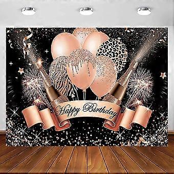 Bannière Anniversaire « Extraordinaire Depuis 2008 » – Guirlande Dorée à Paillettes Pour 17 Ans