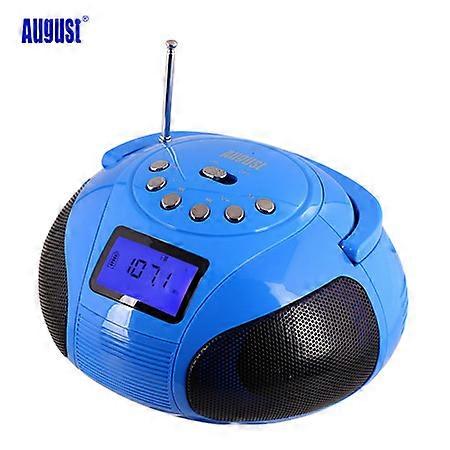 August SE20 Portable Alarm Clock FM Radio with Mini Bluetooth Speaker Stereo System with SD Card/USB/AUX Rechargeable Battery