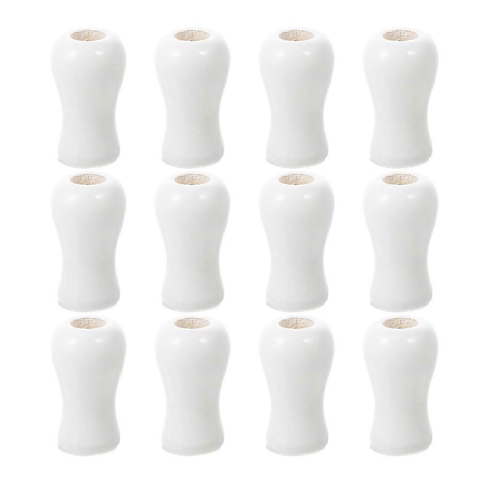 24 Pcs Venetian Blinds Wood Cord Tassel Knobs Window Blind Cord Pulls Curtain Cord Pulls Wood Cord Knobs Drops